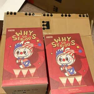 Why so serious silver mist and crimson for Clairehpruett